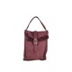 PORTACELLULARE E POCHETTE DONNA IN PELLE VINTAGE - PZ17819 - Colore:bordeaux;