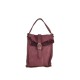 PORTACELLULARE E POCHETTE DONNA IN PELLE VINTAGE - PZ17819 - Colore:bordeaux;