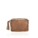 BORSA A TRACOLLA IN PELLE - JL19821 - Colore:Taupe;