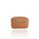 BORSA A MANO  IN PELLE CON TRACOLLA - SL25827 - Colore:Cuoio;