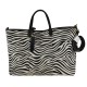 BORSA A SPALLA IN PELLE CON CAVALLINO - GC69876 - Colore:Zebra;