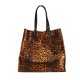 BORSA A SPALLA DONNA IN PELLE LAMINATO CON TRACOLLA - KH32835 - Colore:Arancione/corallo;