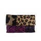 POCHETTE - BUSTA IN PELLE 100% MADE ITALY - GF27830 - Colore:Multicolor;