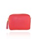 BORSA A TRACOLLA IN PELLE - JL24826 - Colore:Rosso;