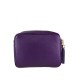 BORSA A TRACOLLA IN PELLE - JL24826 - Colore:Viola - Dublin;