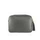 BORSA A TRACOLLA IN PELLE - JL24826 - Colore:Grigio;