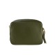 BORSA A TRACOLLA IN PELLE - JL24826 - Colore:Verde Militale;