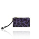 POCHETTE IN CAVALLINO - CV85 - Colore:Viola - New york;Stampa:Leopardo;