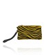 POCHETTE IN CAVALLINO - CV85 - Colore:Giallo;Stampa:Zebra;