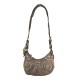 BORSA TRACOLLA IN PELLE VINTAGE - BF49854 - Colore:Taupe;