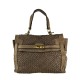 BORSA DONNA A MANO E SPALLA IN VERA PELLE VINTAGE INTRECCIATO - HT56861 - Colore:Taupe;