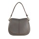 BORSA A SPALLA DONNA IN PELLE CON TRACOLLA - FP36839 - Colore:Grigio;