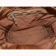 BORSA  DA SPALLA IN PELLE EFFETTO VINTAGE - ZV59865 - aperta
