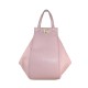 BORSA A MANO  IN PELLE CON TRACOLLA - LW35838 - Colore:Cipria;