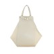 BORSA A MANO  IN PELLE CON TRACOLLA - LW35838 - Colore:Beige;