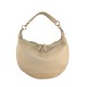 BORSA A SPALLA DONNA IN PELLE CON TRACOLLA - OU29832 - Colore:Taupe;