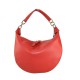 BORSA A SPALLA DONNA IN PELLE CON TRACOLLA - OU29832 - Colore:Rosso;