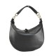 BORSA A SPALLA DONNA IN PELLE CON TRACOLLA - OU29832 - Colore:Nero;