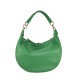 BORSA A SPALLA DONNA IN PELLE CON TRACOLLA - OU29832 - Colore:Verde;