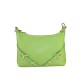 BORSA A SPALLA DONNA IN PELLE CON TRACOLLA - SC25827 - Colore:Verde;