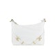 BORSA A SPALLA DONNA IN PELLE CON TRACOLLA - SC25827 - Colore:Bianco;