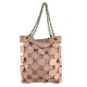 BORSA A SPALLA IN PELLE VINTAGE - TC59865 - Colore:Cipria;