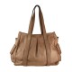 BORSA A SPALLA IN PELLE VINTAGE - GI55861 - Colore:taupe;