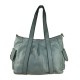 BORSA A SPALLA IN PELLE VINTAGE - GI55861 - Colore:Menta;