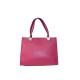 BORSA A MANO  IN PELLE CON TRACOLLA - DG32835 - Colore:Fuxia;