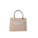 BORSA A MANO  IN PELLE CON TRACOLLA - DG32835 - Colore:Cipria;