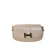 BORSA A SPALLA DONNA IN PELLE CON TRACOLLA - MH33836 - Colore:Taupe;