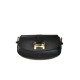 BORSA A SPALLA DONNA IN PELLE CON TRACOLLA - MH33836 - Colore:Nero;