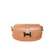 BORSA A SPALLA DONNA IN PELLE CON TRACOLLA - MH33836 - Colore:Cuoio;