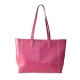 BORSA A SPALLA DONNA IN PELLE CON TRACOLLA - GS27830 - Colore:Fuxia;