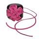 CINTURA DONNA IN PELLE A FORMA DI FIORE - FC750 - Colore:Fuxia;