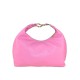 BORSA A SPALLA DONNA IN PELLE CON TRACOLLA - KP29832 - Colore:Rosa;