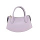 BORSA A MANO  IN PELLE CON TRACOLLA - YH36839 - Colore:Viola - New york;