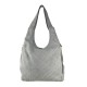 BORSA A SPALLA IN PELLE VINTAGE - NS65872 - Colore:Grigio;