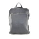 BORSA DA SPALLA CONVERTIBILE IN ZAINO IN PELLE - ZC33836 - Colore:Blu;