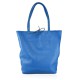 BORSA SHOPPING DONNA IN PELLE - FL20822 - Colore:Bluette;