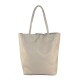 BORSA SHOPPING DONNA IN PELLE - FL20822 - Colore:Beige;