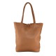 BORSA SHOPPING DONNA IN PELLE - FL20822 - Colore:Cuoio;