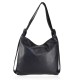 BORSA DA SPALLA CONVERTIBILE IN ZAINO - QZ32835 - Colore:Nero;