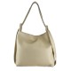 BORSA DA SPALLA CONVERTIBILE IN ZAINO - QZ32835 - Colore:Beige;