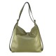 BORSA DA SPALLA CONVERTIBILE IN ZAINO - QZ32835 - Colore:Verde Militale;