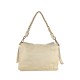 BORSA A SPALLA IN PELLE VINTAGE - CI49854 - Colore:Beige;