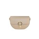 BORSA A SPALLA DONNA IN PELLE CON TRACOLLA - BU32835 - Colore:Taupe;