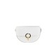 BORSA A SPALLA DONNA IN PELLE CON TRACOLLA - BU32835 - Colore:Bianco;