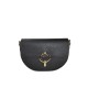 BORSA A SPALLA DONNA IN PELLE CON TRACOLLA - BU32835 - Colore:Nero;