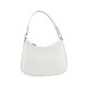 BORSA A SPALLA DONNA IN PELLE CON TRACOLLA - FC29832 - Colore:Bianco;